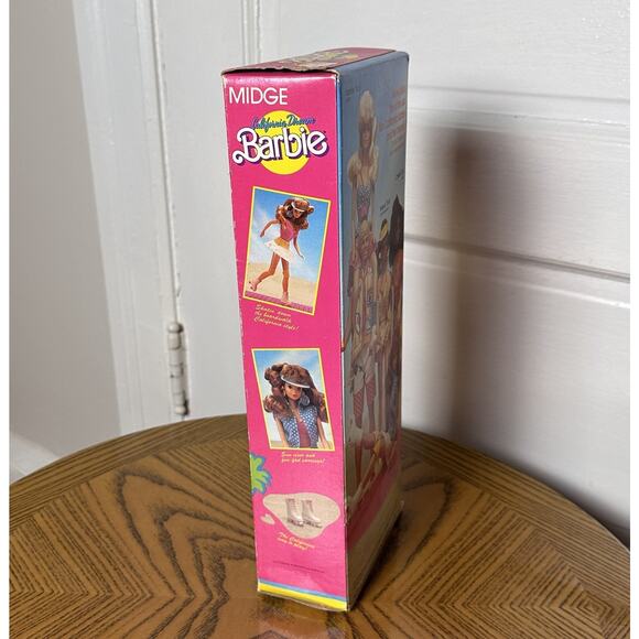 California Dream Barbie Doll Midge 1987 Red Hair 4442 Comic Book Vintage Mattel - Picture 9 of 16